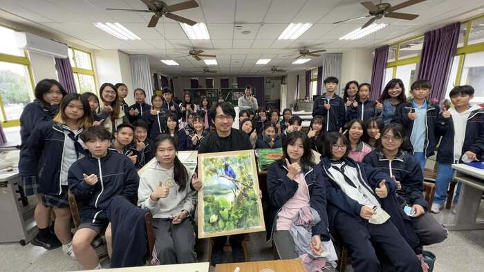 陳俊華老師之水彩示範教學
