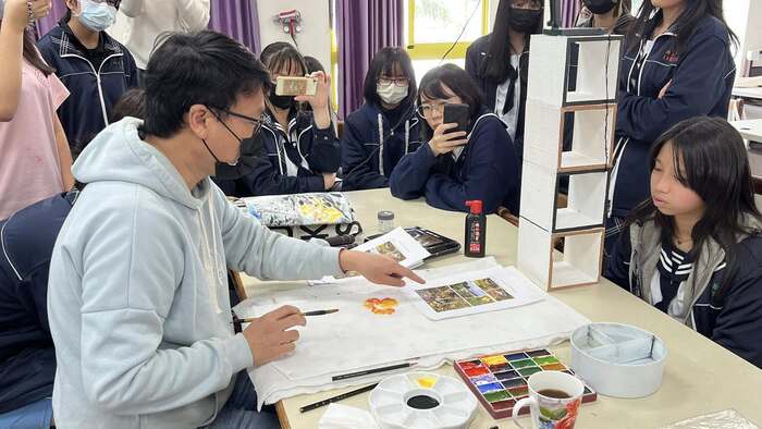 朱忠勇老師之水墨創作解析