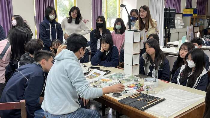 朱忠勇老師之水墨創作解析