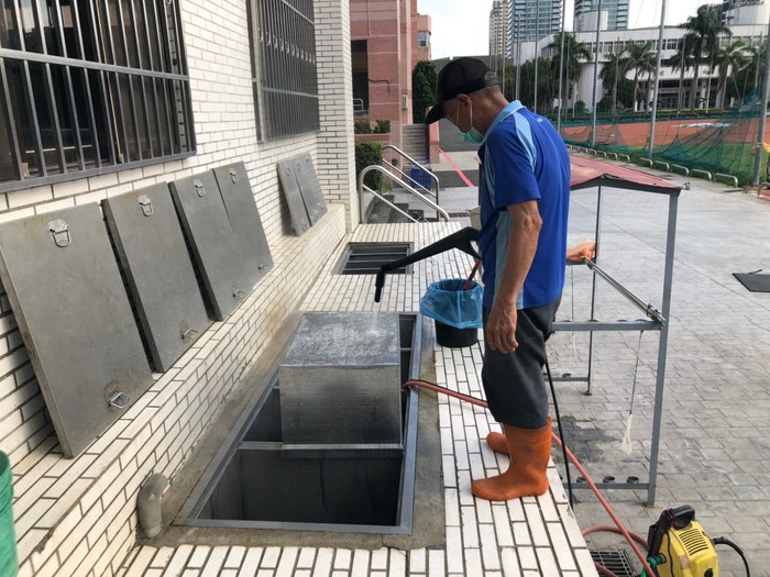 清洗截油槽