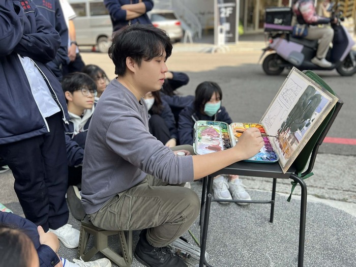 審計新村寫生實作