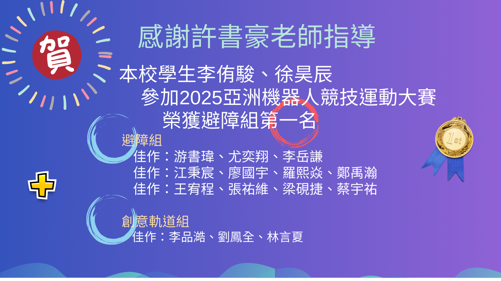 2025亞洲機器人競技運動大賽